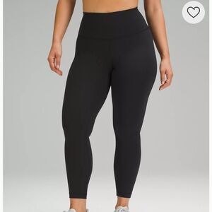 NWT Lululemon Wunder Train Contour Fit High-Rise Tight 25" Black Size 2